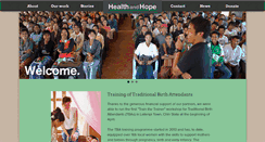 Desktop Screenshot of healthandhope.org